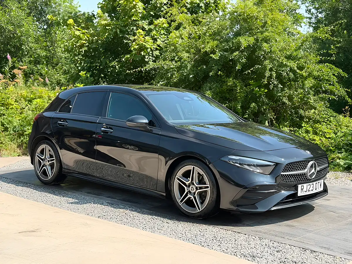 Used 2023 Mercedes-Benz a Class AMG Line (premium) Black - Interior and Exterior details 13
