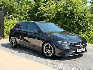 Used 2023 Mercedes-Benz a Class AMG Line (premium) Black - Interior and Exterior details 14