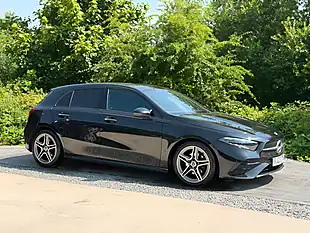Used 2023 Mercedes-Benz a Class AMG Line (premium) Black - Interior and Exterior details 3