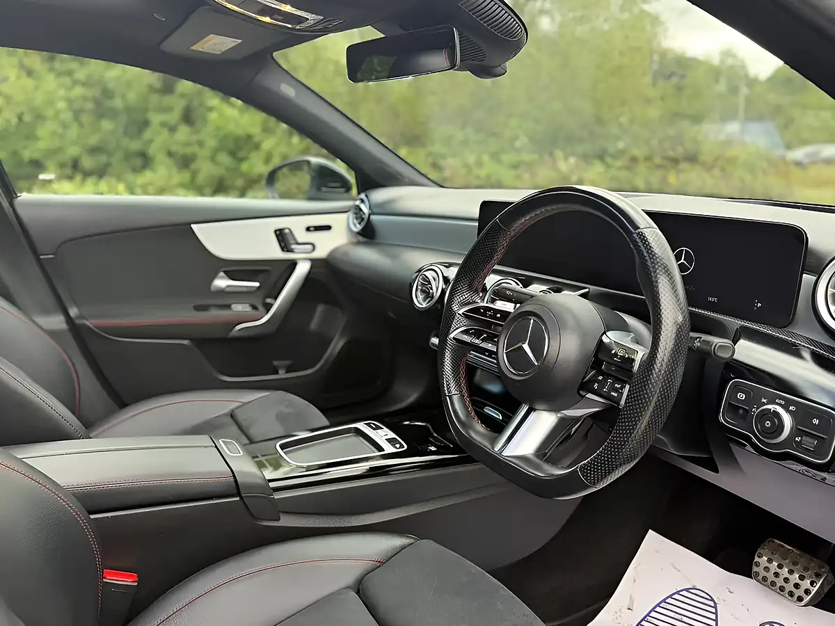 Used 2023 Mercedes-Benz a Class AMG Line Premium Plus Black - Interior and Exterior details 14