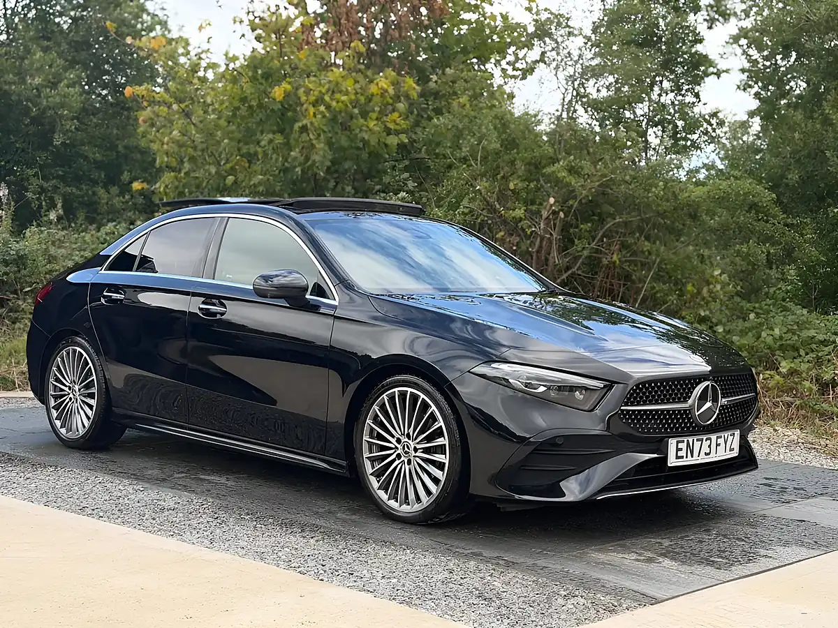 Used 2023 Mercedes-Benz a Class AMG Line Premium Plus Black - Interior and Exterior details 15