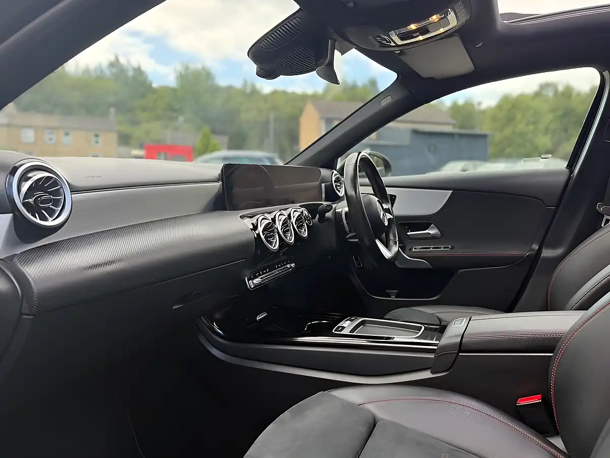 Used 2023 Mercedes-Benz a Class AMG Line Premium Plus Black - Interior and Exterior details 16