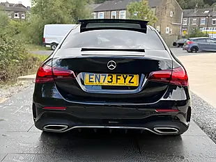 Used 2023 Mercedes-Benz a Class AMG Line Premium Plus Black - Interior and Exterior details 2