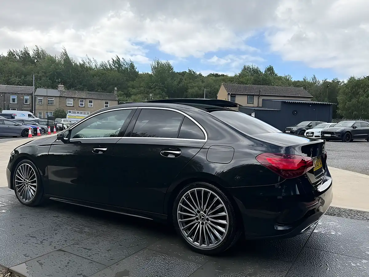 Used 2023 Mercedes-Benz a Class AMG Line Premium Plus Black - Interior and Exterior details 7