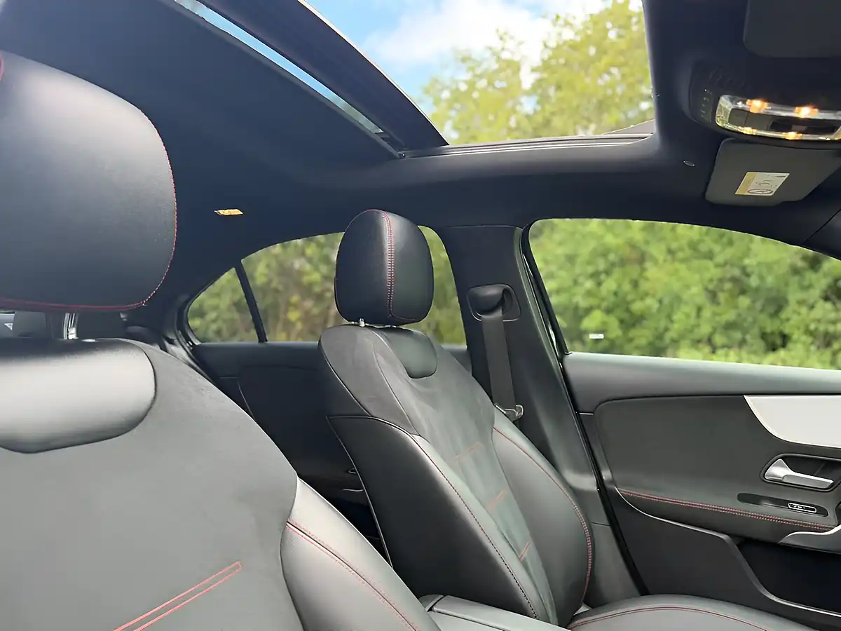 Used 2023 Mercedes-Benz a Class AMG Line Premium Plus Black - Interior and Exterior details 9