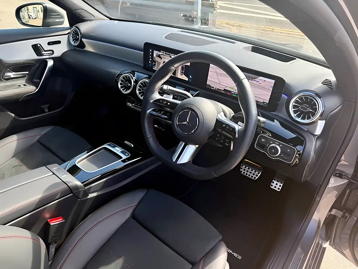Used 2023 Mercedes-Benz a-Class AMG Line (premium Plus) Grey - Interior and Exterior details 3