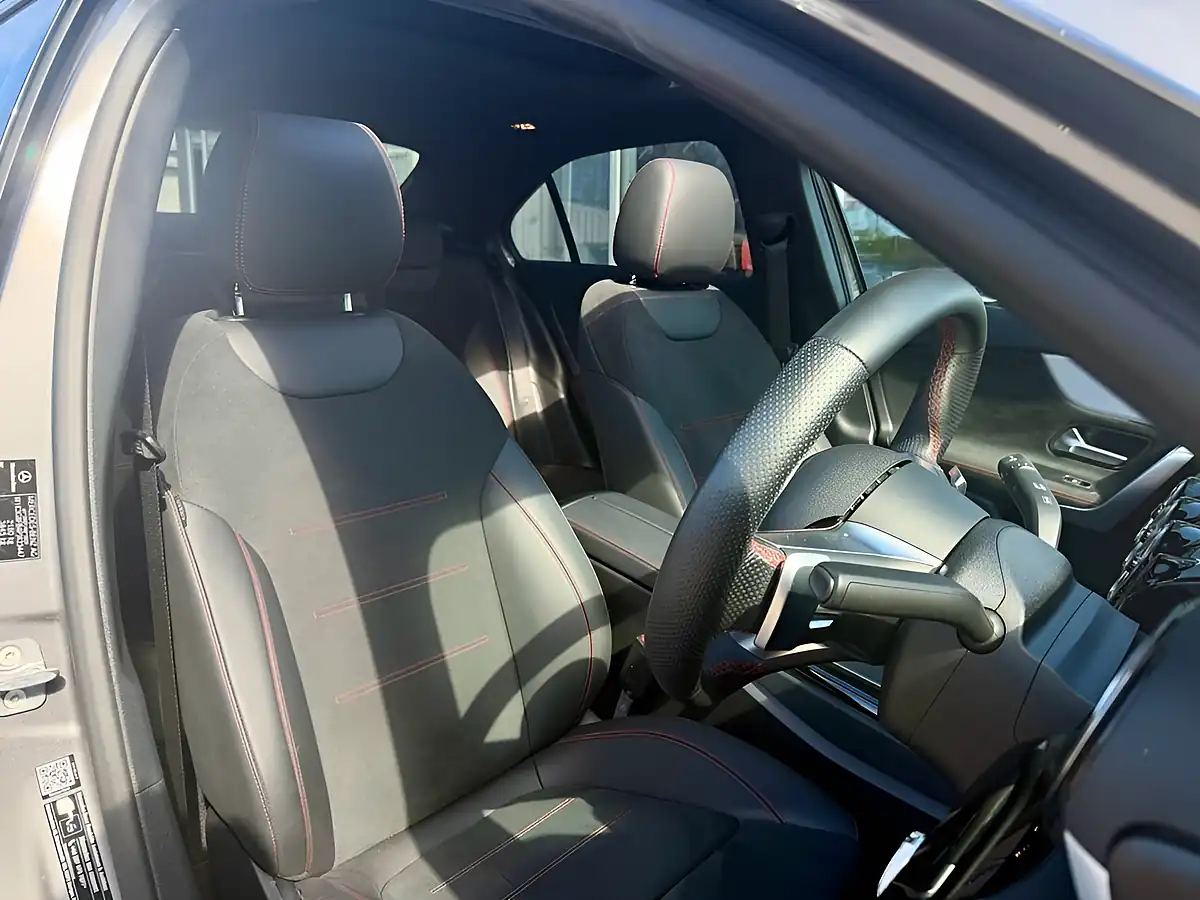 Used 2023 Mercedes-Benz a-Class AMG Line (premium Plus) Grey - Interior and Exterior details 4