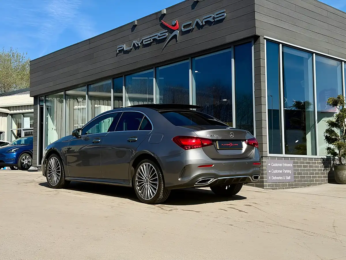 Used 2023 Mercedes-Benz a-Class AMG Line (premium Plus) Grey - Interior and Exterior details 9