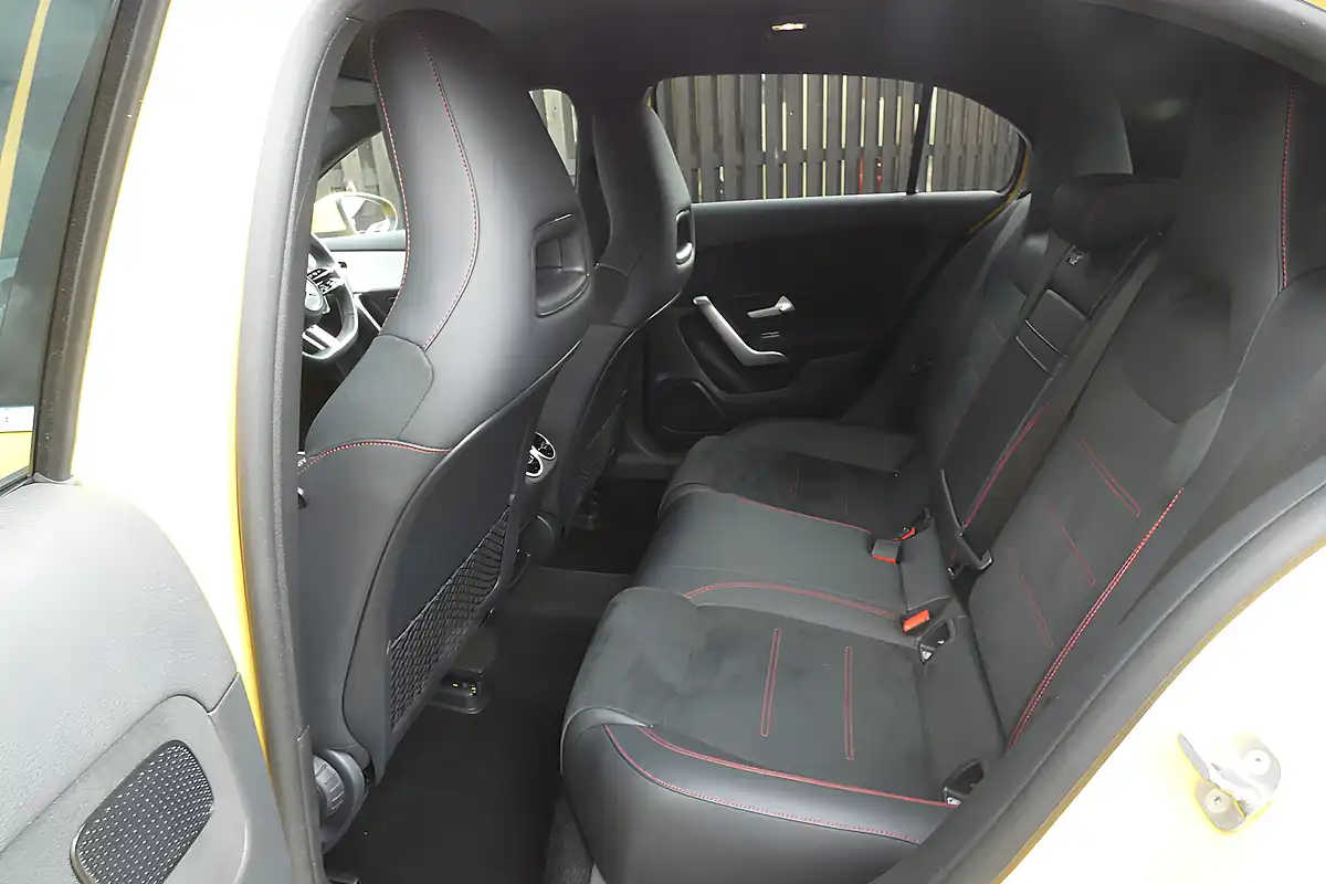 Used 2023 Mercedes-Benz a Class AMG Line (premium) Sun Yellow - Interior and Exterior details 13