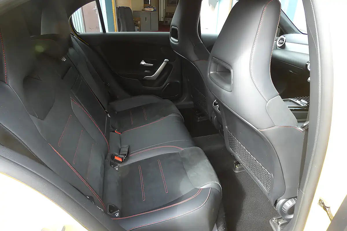 Used 2023 Mercedes-Benz a Class AMG Line (premium) Sun Yellow - Interior and Exterior details 14