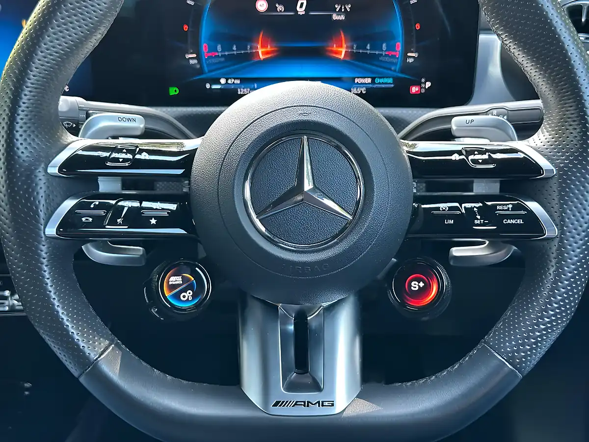 Used 2023 Mercedes-Benz a Class AMG (premium) Digital White Metallic - Interior and Exterior details 10