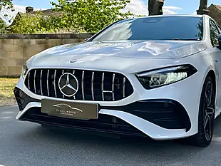 Used 2023 Mercedes-Benz a Class AMG (premium) Digital White Metallic - Interior and Exterior details 17