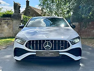Used 2023 Mercedes-Benz a Class AMG (premium) Digital White Metallic - Interior and Exterior details 2