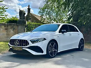 Used 2023 Mercedes-Benz a Class AMG (premium) Digital White Metallic - Interior and Exterior details 20