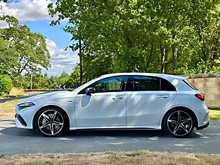 Used 2023 Mercedes-Benz a Class AMG (premium) Digital White Metallic - Interior and Exterior details 4
