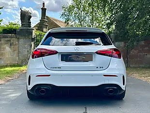 Used 2023 Mercedes-Benz a Class AMG (premium) Digital White Metallic - Interior and Exterior details 5