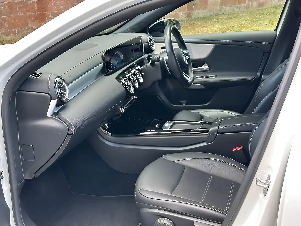 Used 2023 Mercedes-Benz a Class AMG (premium) Digital White Metallic - Interior and Exterior details 7