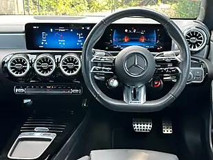 Used 2023 Mercedes-Benz a Class AMG (premium) Digital White Metallic - Interior and Exterior details 8