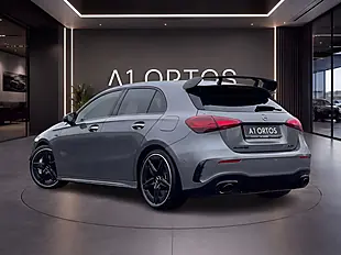 Used 2023 Mercedes-Benz a Class AMG (premium Plus) Mountain Grey - Interior and Exterior details 2