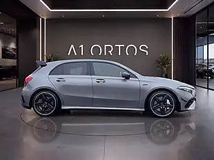 Used 2023 Mercedes-Benz a Class AMG (premium Plus) Mountain Grey - Interior and Exterior details 8