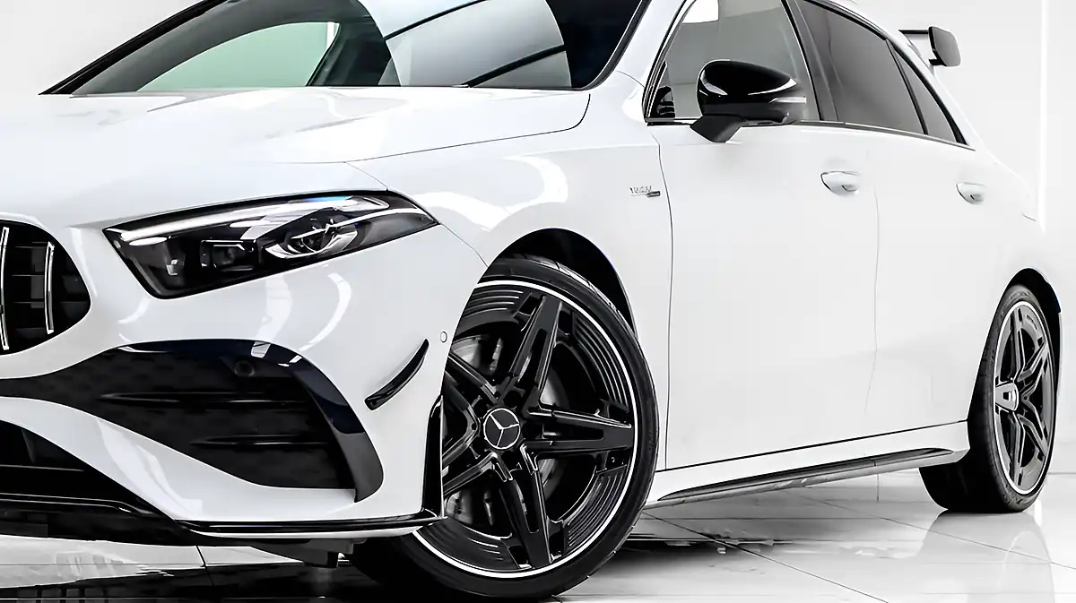 Used 2023 Mercedes-Benz a Class Premium Plus White - Interior and Exterior details 10