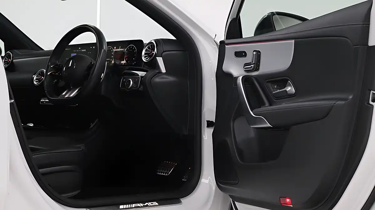 Used 2023 Mercedes-Benz a Class Premium Plus White - Interior and Exterior details 14