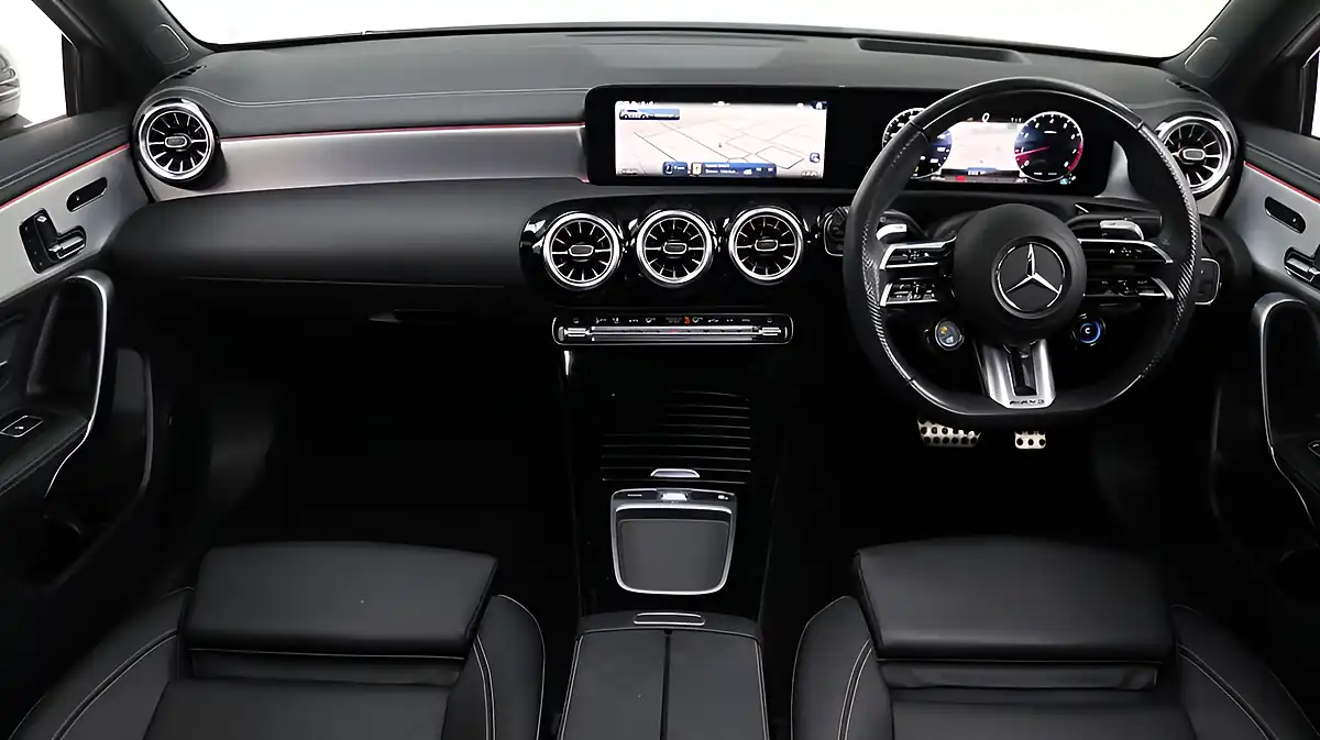 Used 2023 Mercedes-Benz a Class Premium Plus White - Interior and Exterior details 2