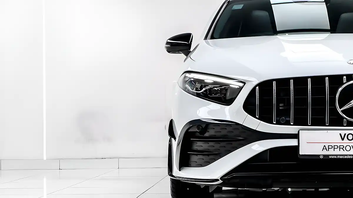 Used 2023 Mercedes-Benz a Class Premium Plus White - Interior and Exterior details 9