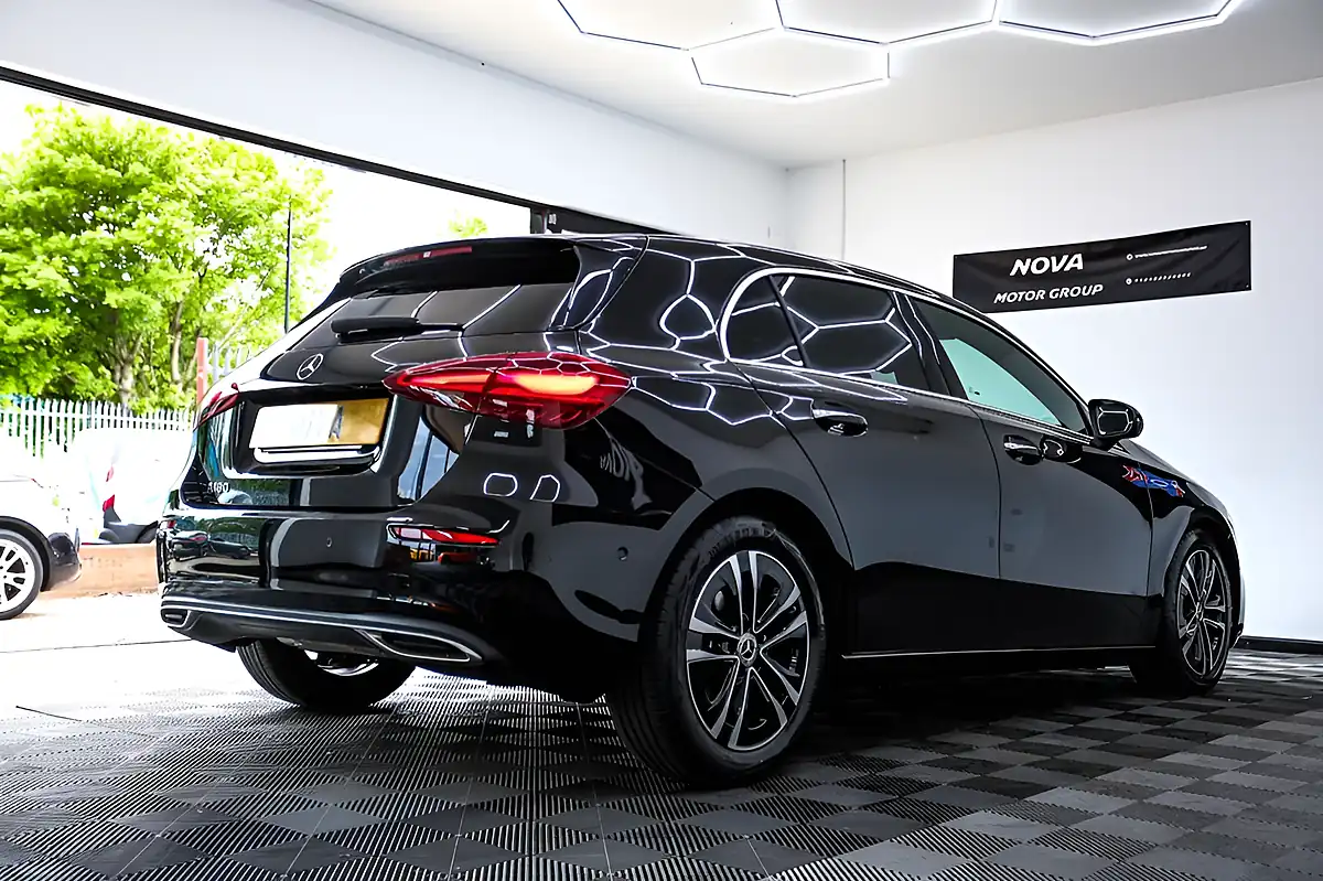 Used 2023 Mercedes-Benz a-Class Sport Executive Black - Interior and Exterior details 10