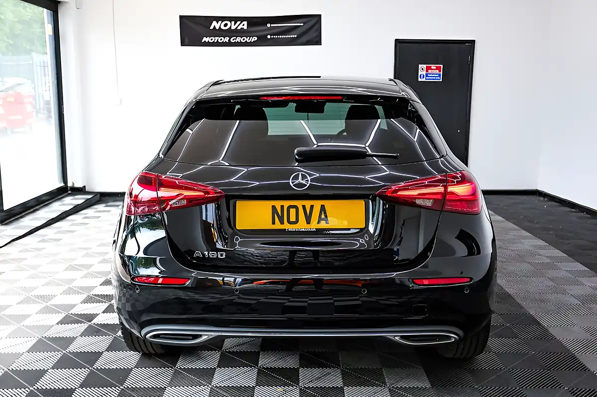 Used 2023 Mercedes-Benz a-Class Sport Executive Black - Interior and Exterior details 11