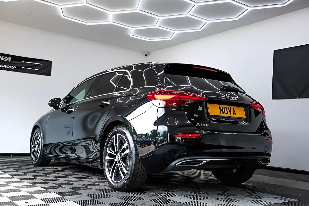 Used 2023 Mercedes-Benz a-Class Sport Executive Black - Interior and Exterior details 12