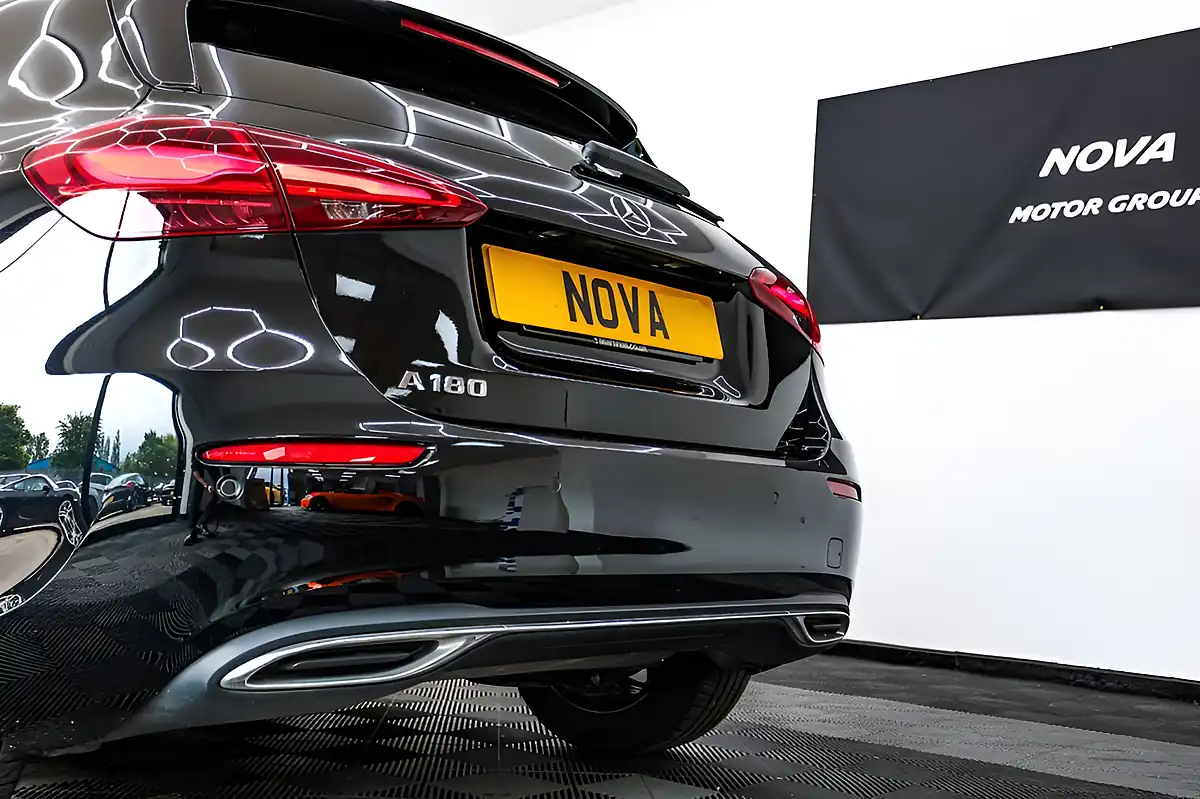 Used 2023 Mercedes-Benz a-Class Sport Executive Black - Interior and Exterior details 14