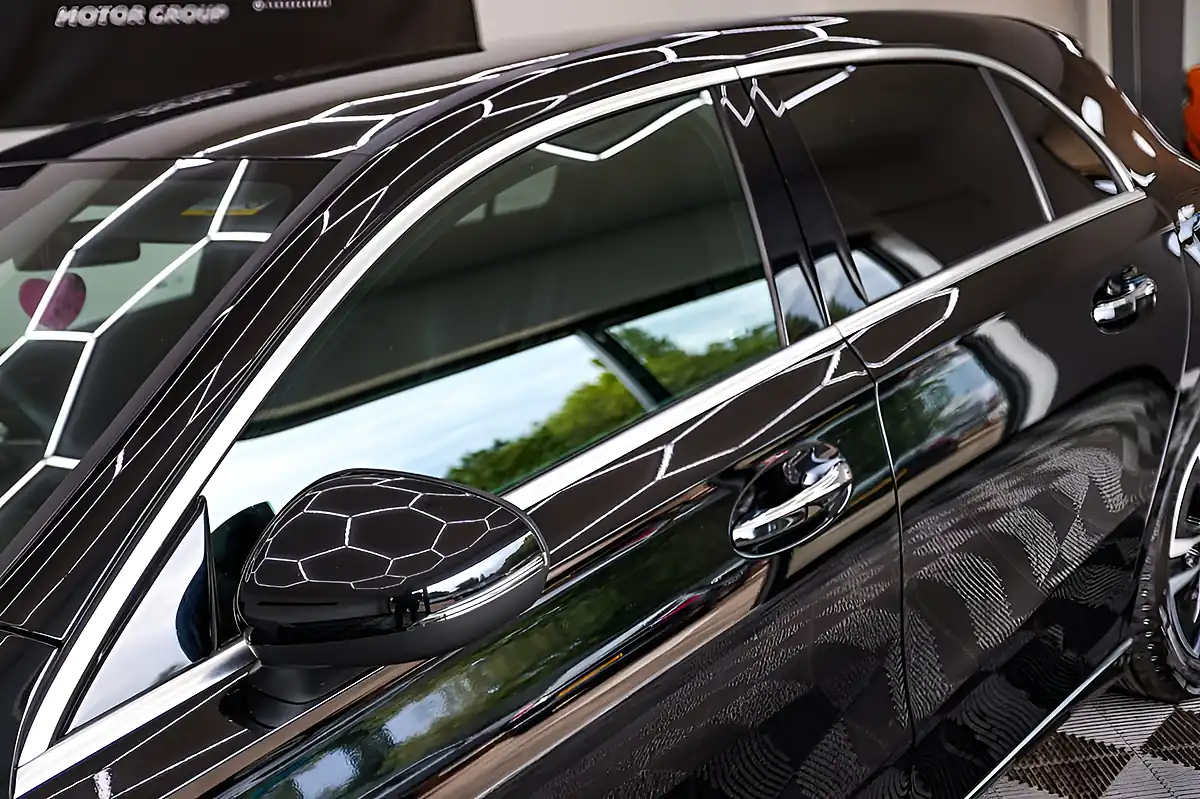 Used 2023 Mercedes-Benz a-Class Sport Executive Black - Interior and Exterior details 17