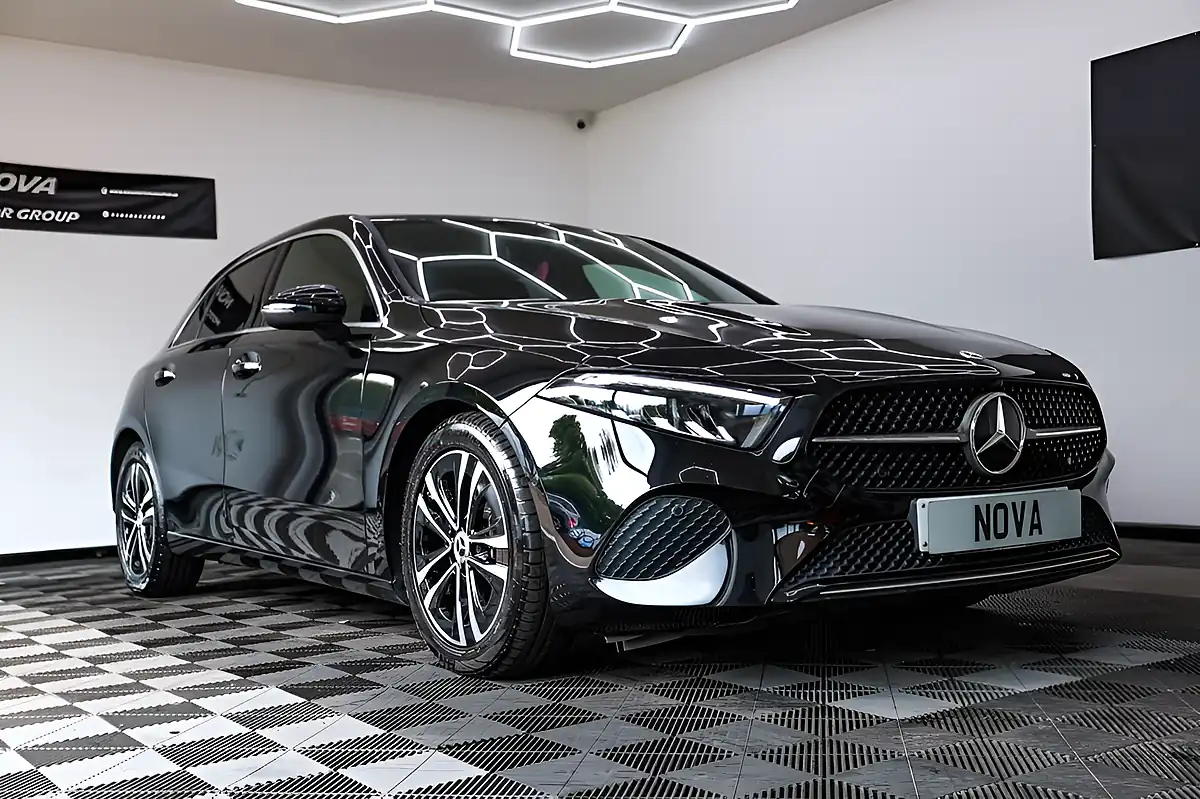Used 2023 Mercedes-Benz a-Class Sport Executive Black - Interior and Exterior details 3