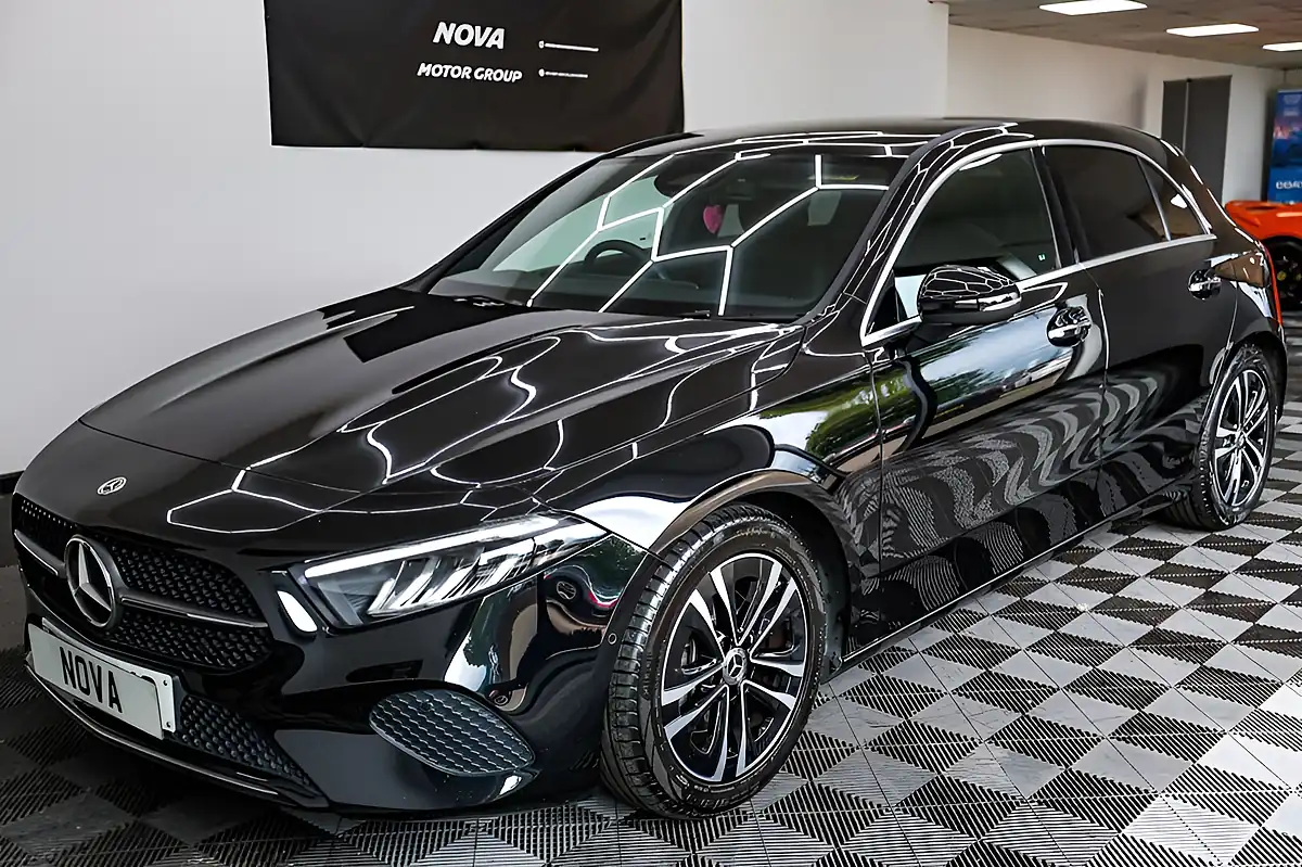 Used 2023 Mercedes-Benz a-Class Sport Executive Black - Interior and Exterior details 7