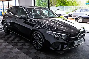 Used 2023 Mercedes-Benz a-Class Sport Executive Black - Interior and Exterior details 9