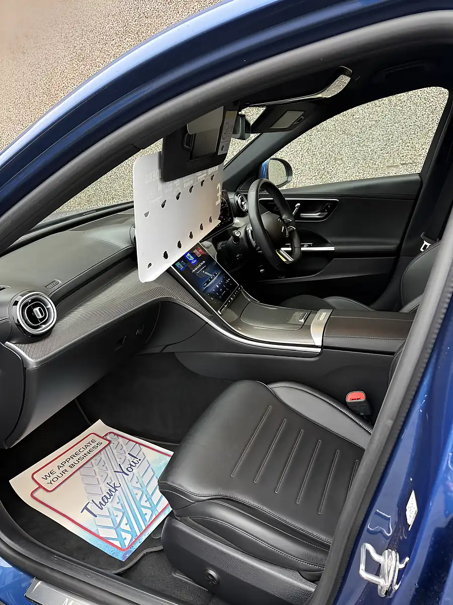 Used 2023 Mercedes-Benz C Class AMG Line Blue - Interior and Exterior details 13