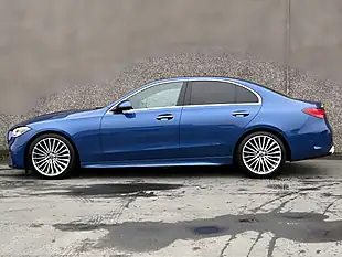 Used 2023 Mercedes-Benz C Class AMG Line Blue - Interior and Exterior details 2