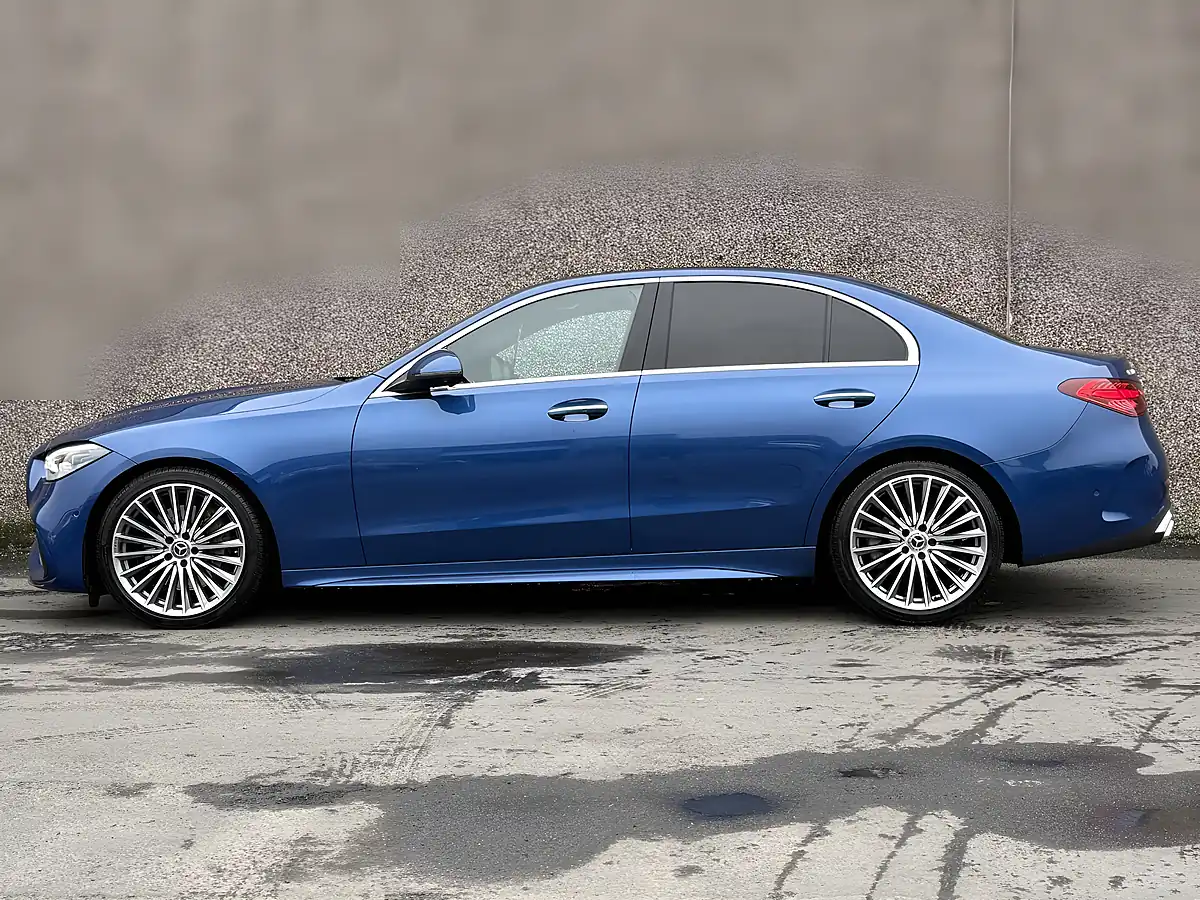 Used 2023 Mercedes-Benz C Class AMG Line Blue - Interior and Exterior details 2