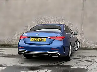 Used 2023 Mercedes-Benz C Class AMG Line Blue - Interior and Exterior details 3