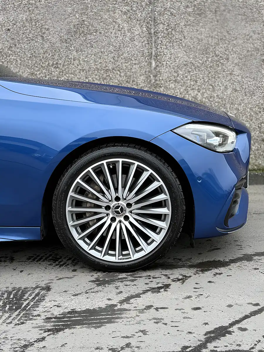 Used 2023 Mercedes-Benz C Class AMG Line Blue - Interior and Exterior details 5