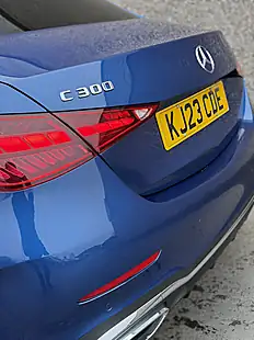 Used 2023 Mercedes-Benz C Class AMG Line Blue - Interior and Exterior details 6