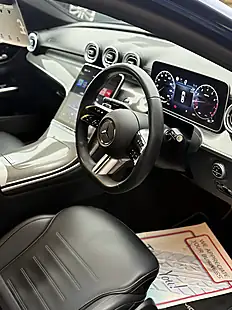Used 2023 Mercedes-Benz C Class AMG Line Blue - Interior and Exterior details 8