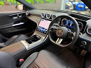 Used 2023 Mercedes-Benz C Class AMG Line Premium Plus Black - Interior and Exterior details 10