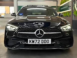 Used 2023 Mercedes-Benz C Class AMG Line Premium Plus Black - Interior and Exterior details 4
