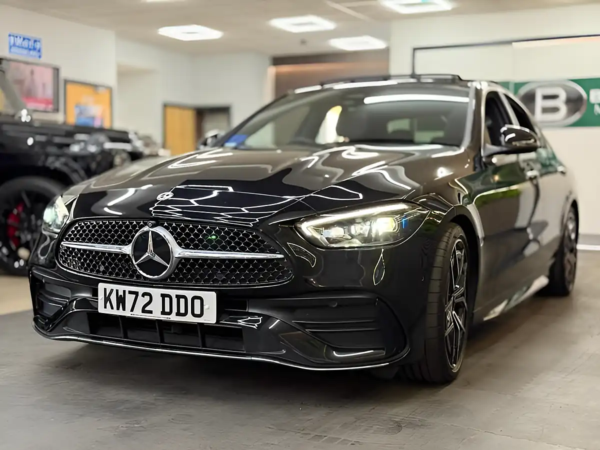 Used 2023 Mercedes-Benz C Class AMG Line Premium Plus Black - Interior and Exterior details 5
