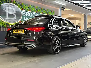 Used 2023 Mercedes-Benz C Class AMG Line Premium Plus Black - Interior and Exterior details 9