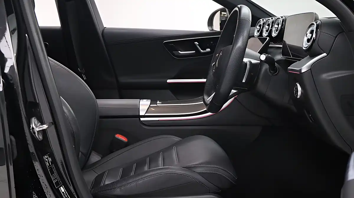 Used 2023 Mercedes-Benz C Class AMG Line (premium Plus) Black - Interior and Exterior details 14