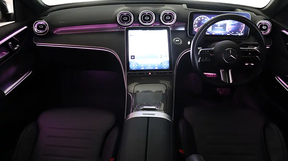 Used 2023 Mercedes-Benz C Class AMG Line (premium Plus) Black - Interior and Exterior details 15