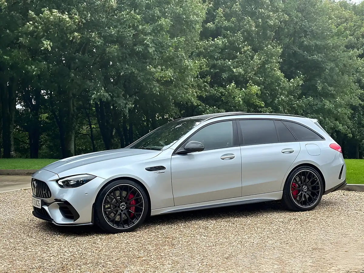 Used 2023 Mercedes-Benz C Class Night Edition (premium Plus) Hi Tech Silver - Interior and Exterior details 3